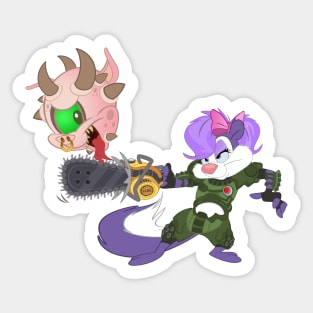 Tiny Doom Adventures Sticker